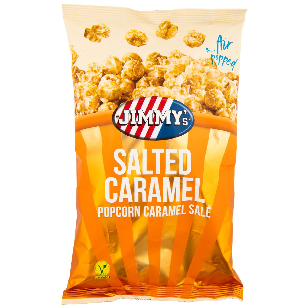 Salted Caramel Popcorn 150gr Jimmy's